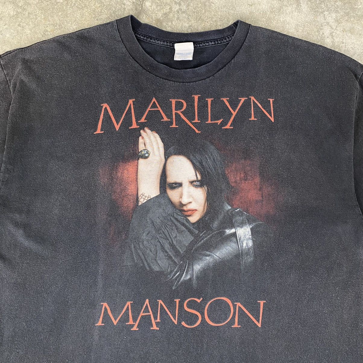 Band Tees VTG 2000s Marilyn Manson N. American Tour Double Sided Tee Size US XXL / EU 58 / 5 - 3 Thumbnail