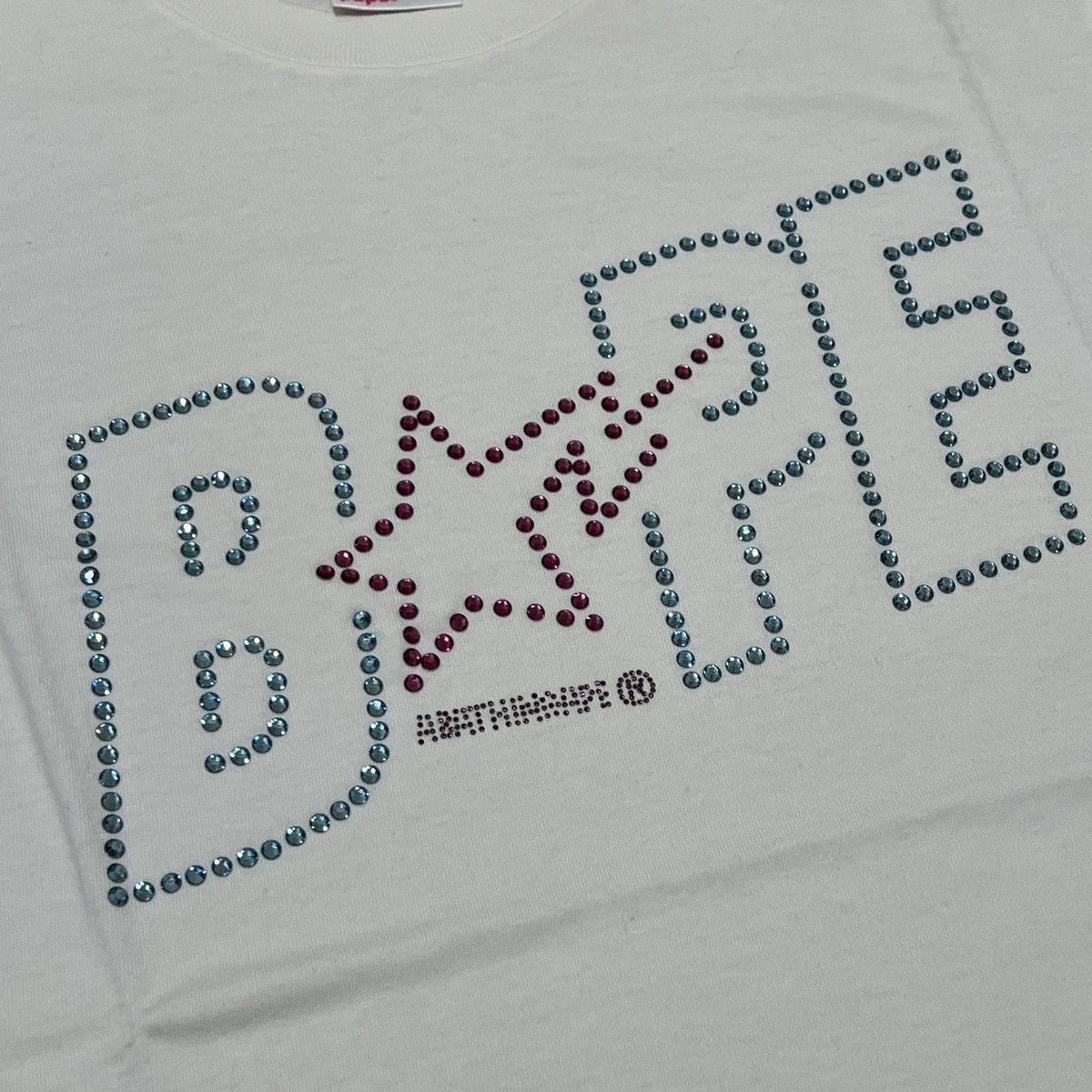 Bape 💥 OG Bape Store Aoyama Exclusive Swarovski Sta Tee 💥 Size US M / EU 48-50 / 2 - 8 Thumbnail