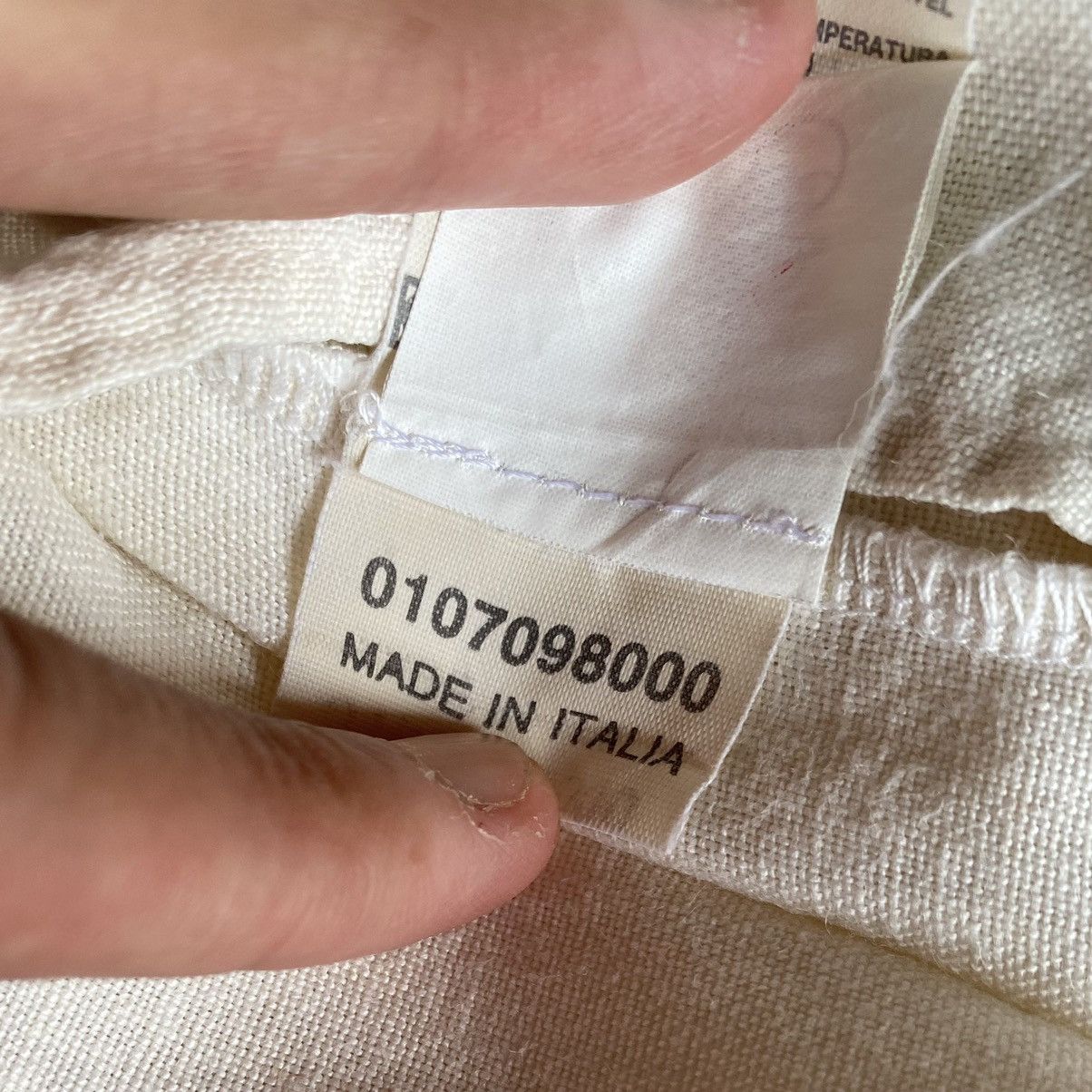 Stone Island Vintage Stone Island Marina Linen Shirt Size US L / EU 52-54 / 3 - 8 Thumbnail