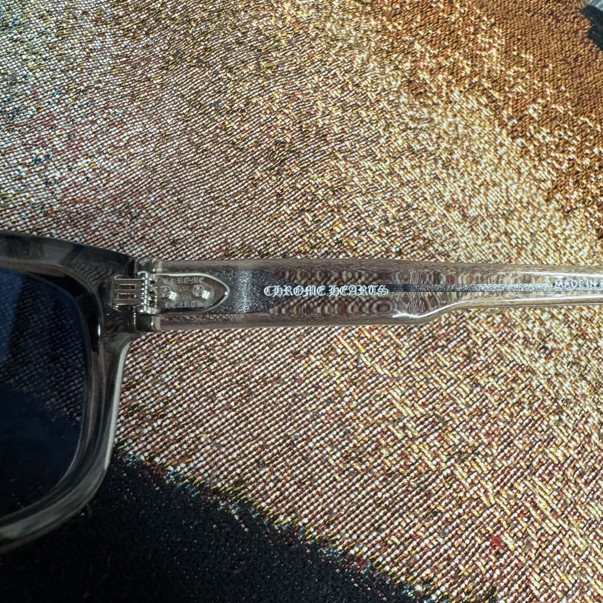 Chrome Hearts CHROME HEARTS DICK FITZENER SUNGLASSES CLEAR Size ONE SIZE - 3 Thumbnail