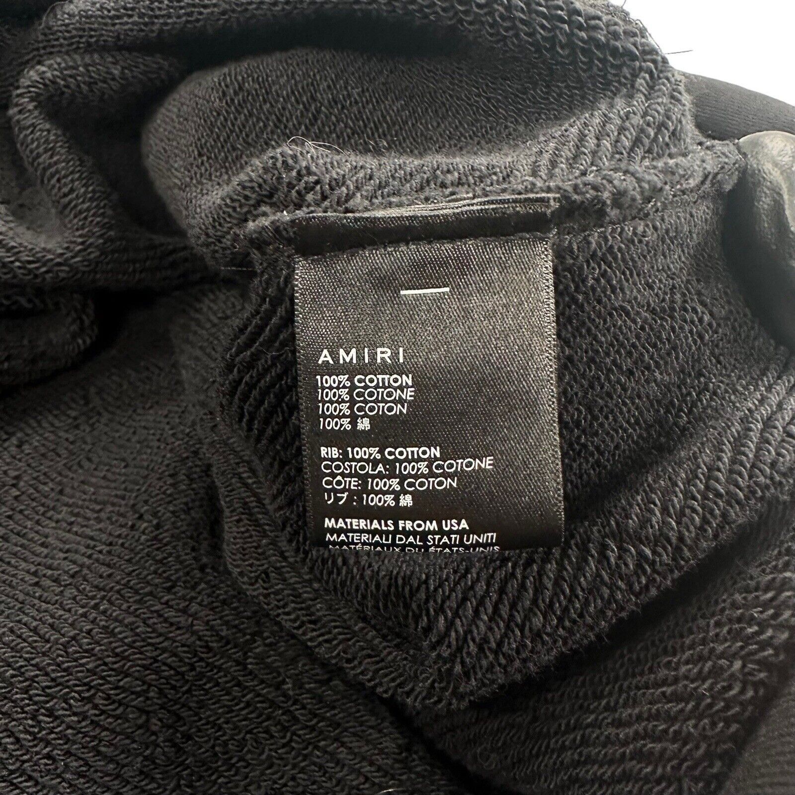 Amiri Amiri Size M Sweatshirt Black Bone Graphic Logo Oversized Size US M / EU 48-50 / 2 - 6 Thumbnail