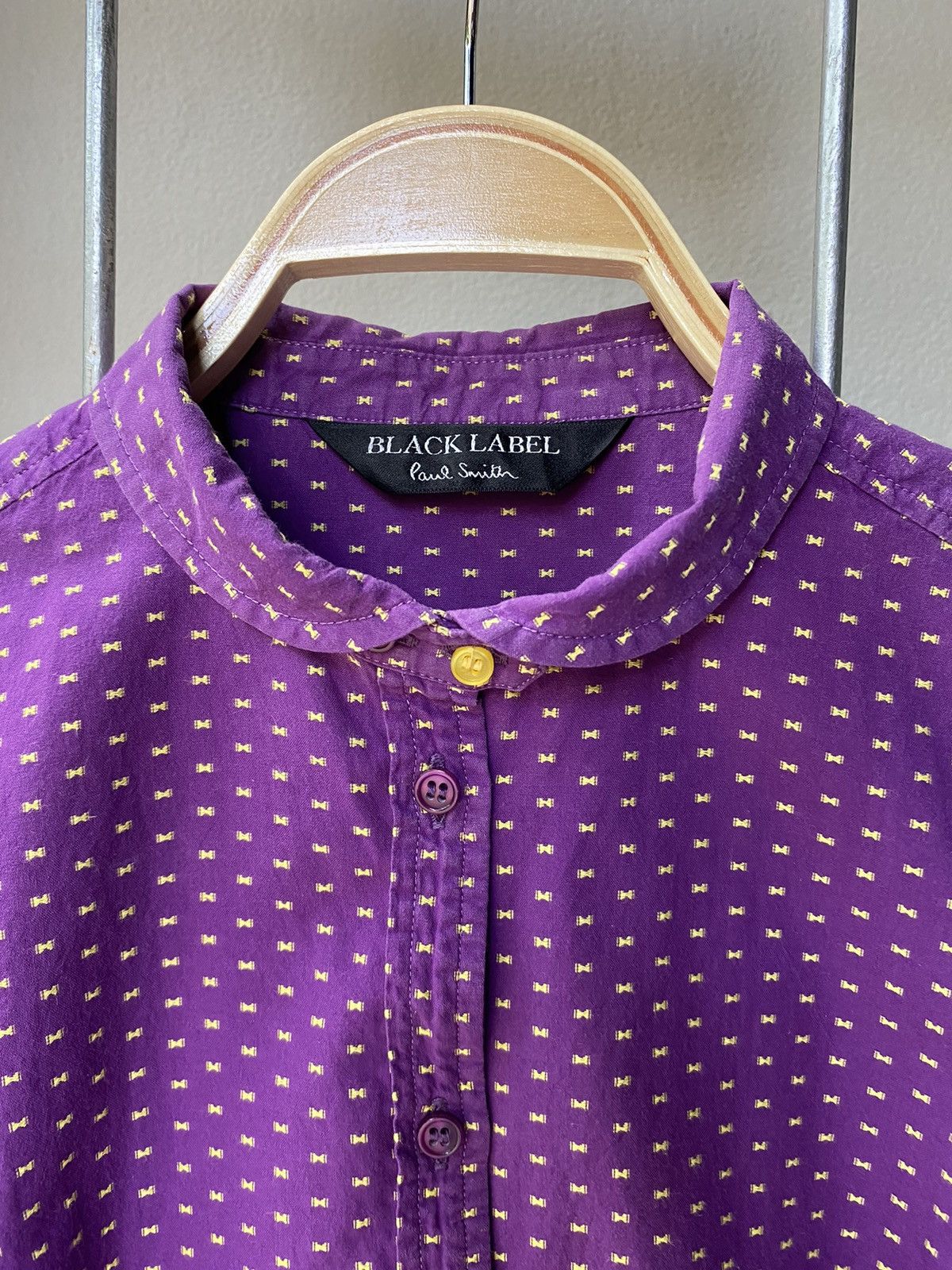 Paul Smith Paul Smith black label purple shirt Size S / US 4 / IT 40 - 15 Thumbnail