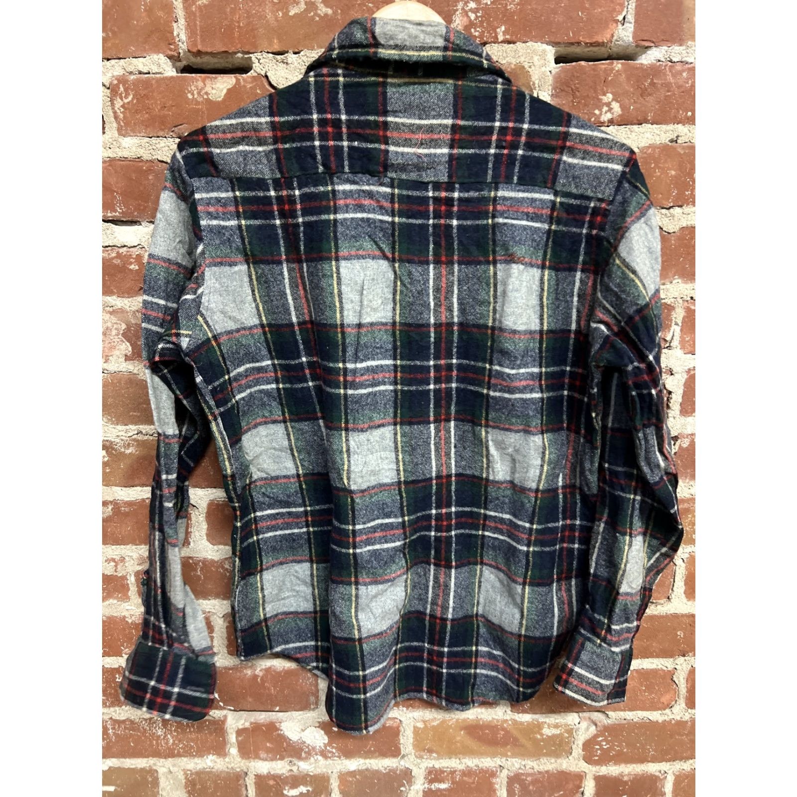 Rails VINTAGE Vintage Trails End Mens M Green Plaid Wool Acrylic Flannel Shirt T30 Size US M / EU 48-50 / 2 - 3 Thumbnail