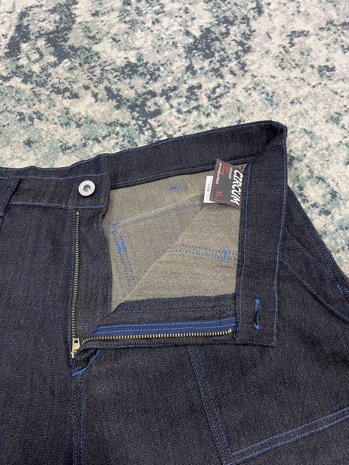 Vintage Circum Art Skate Denim Jeans Size US 34 / EU 50 - 6 Thumbnail
