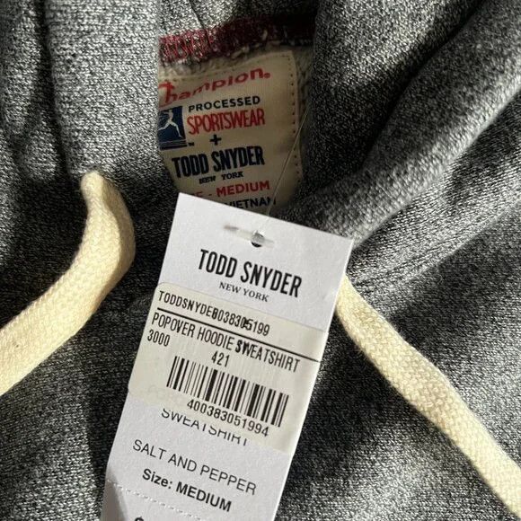 Champion × Todd Snyder TODD SNYDER x CHAMPION POPOVER HOODIE MEDIUM $138 Size US M / EU 48-50 / 2 - 2 Thumbnail