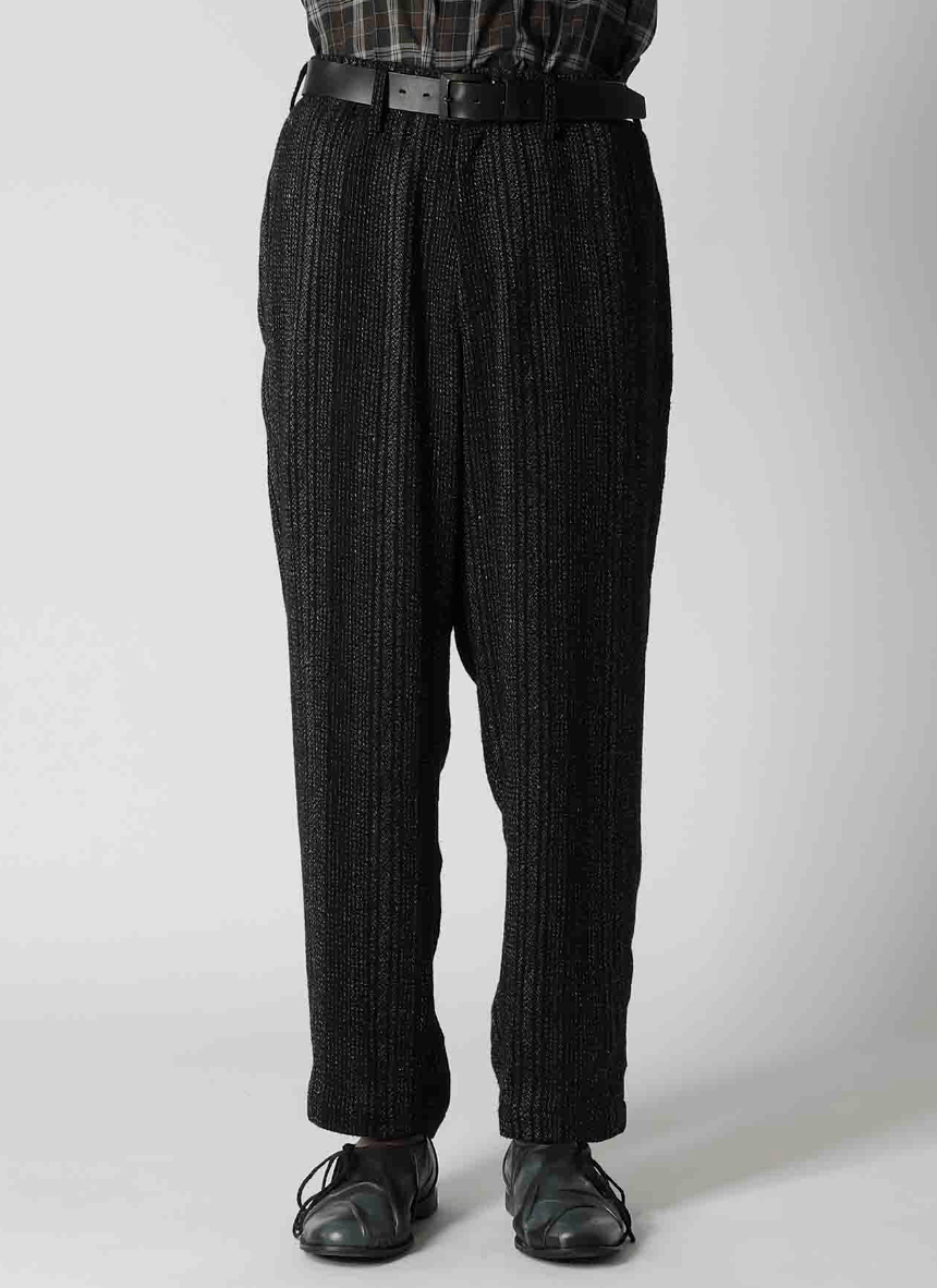 Yohji Yamamoto Yohji Yamamoto Pour Homme - Stripe pattern coin pocket Pants Size US 30 / EU 46 - 3 Thumbnail