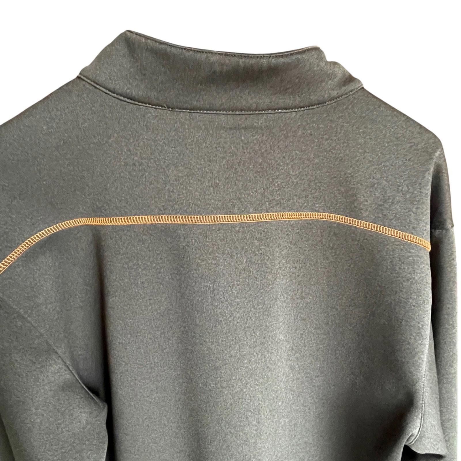 Lone Cypress By Pebble Beach Pebble Beach Mens M Performance 1/4 Zip Golf Pullover CLEAN! Size ONE SIZE - 4 Thumbnail