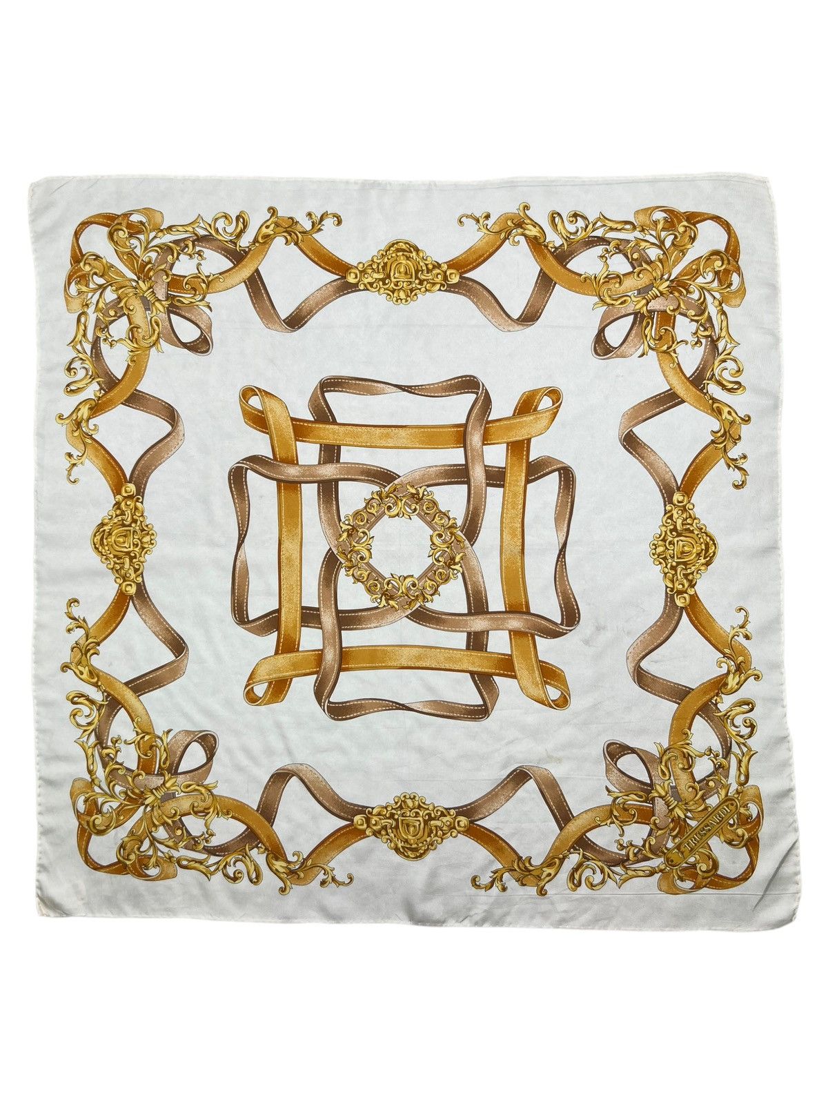 Trussardi Trussardi Handkerchief Neckerchief Bandana Pocketsquare Size ONE SIZE - 2 Thumbnail