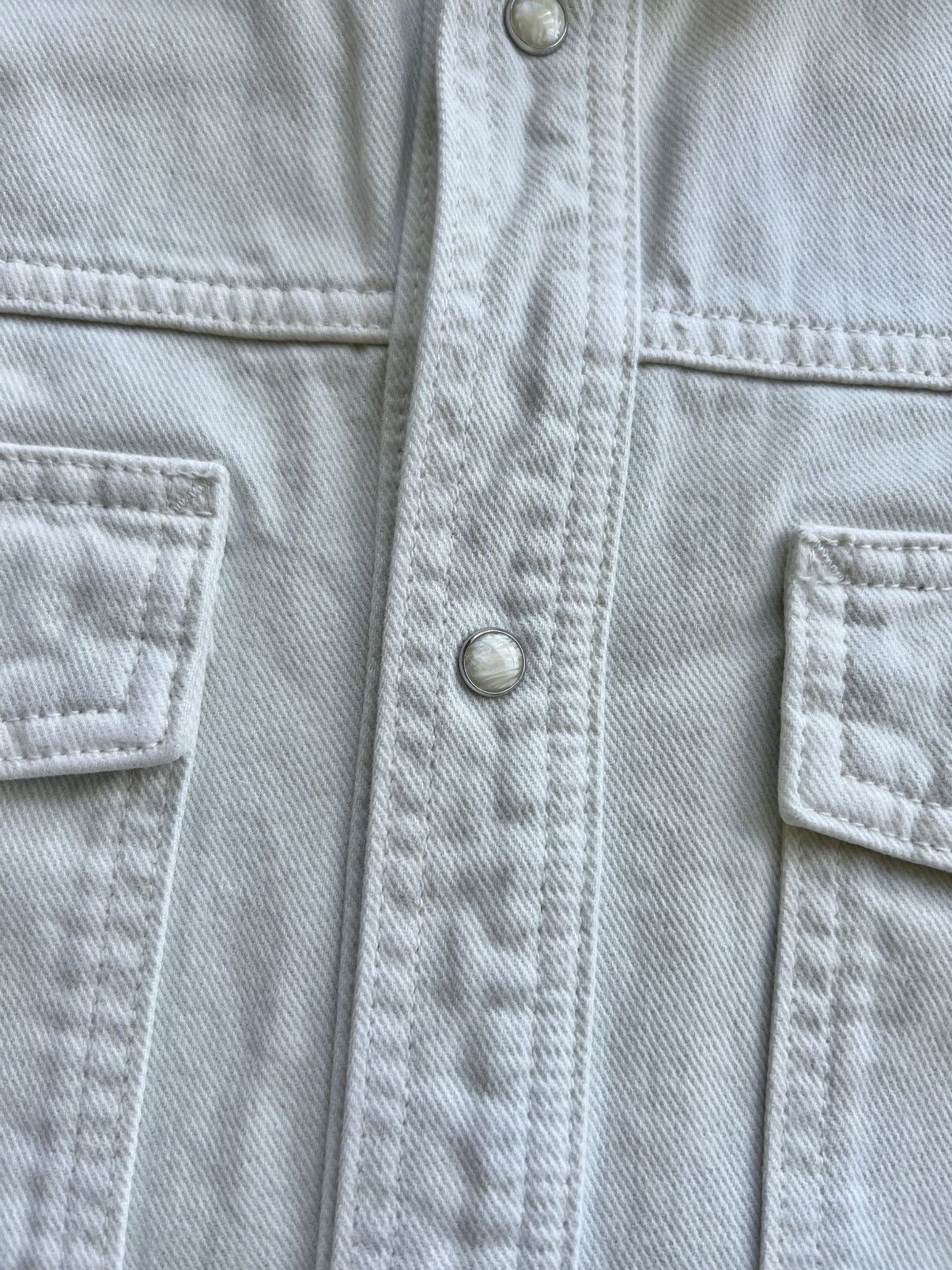 Stussy Stussy Western Denim Shirt “Cream” Medium Size US M / EU 48-50 / 2 - 8 Thumbnail