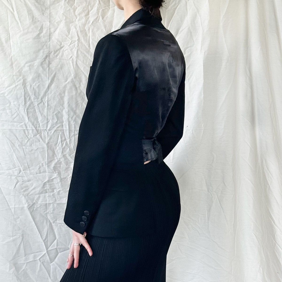 Jean Paul Gaultier Jean Paul Gaultier Femme Black Cutout Blazer Size M / US 6-8 / IT 42-44 - 3 Thumbnail