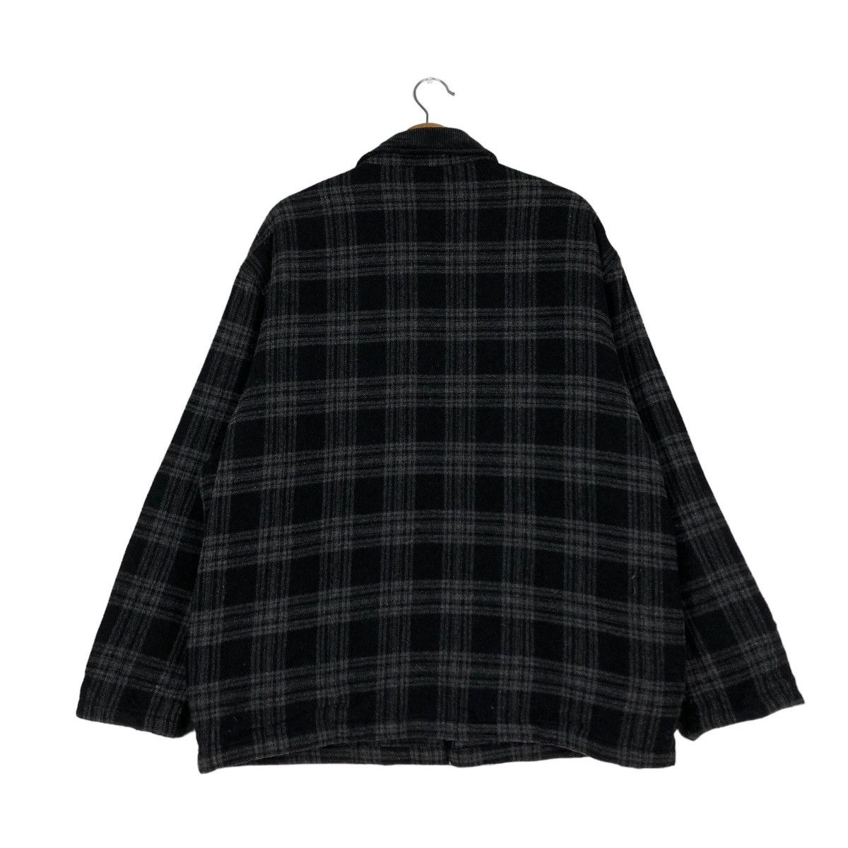 Japanese Brand 🔥Vintage Wool Chore Jacket Be-Hot Japan Tartan Design Size US L / EU 52-54 / 3 - 8 Thumbnail