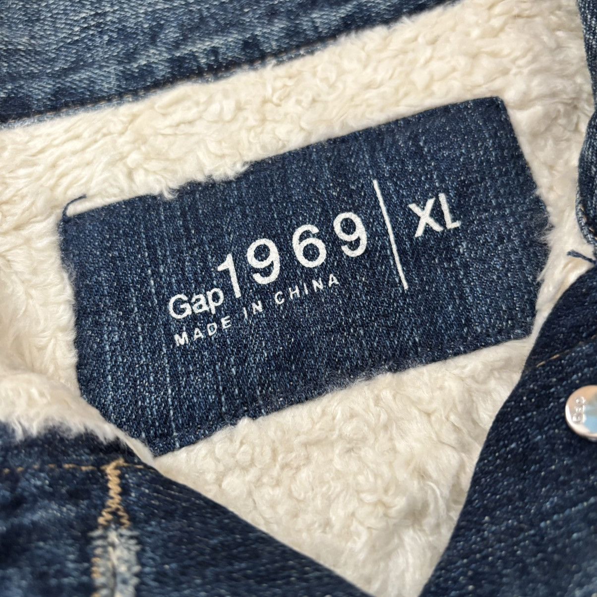 Gap GAP Distressed Trucker Jeans Jacket Size US XL / EU 56 / 4 - 3 Thumbnail