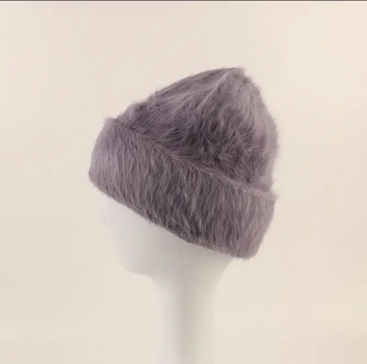 Japanese Brand × Other Rabbit White Fur Beanie Hat Size ONE SIZE - 2 Thumbnail