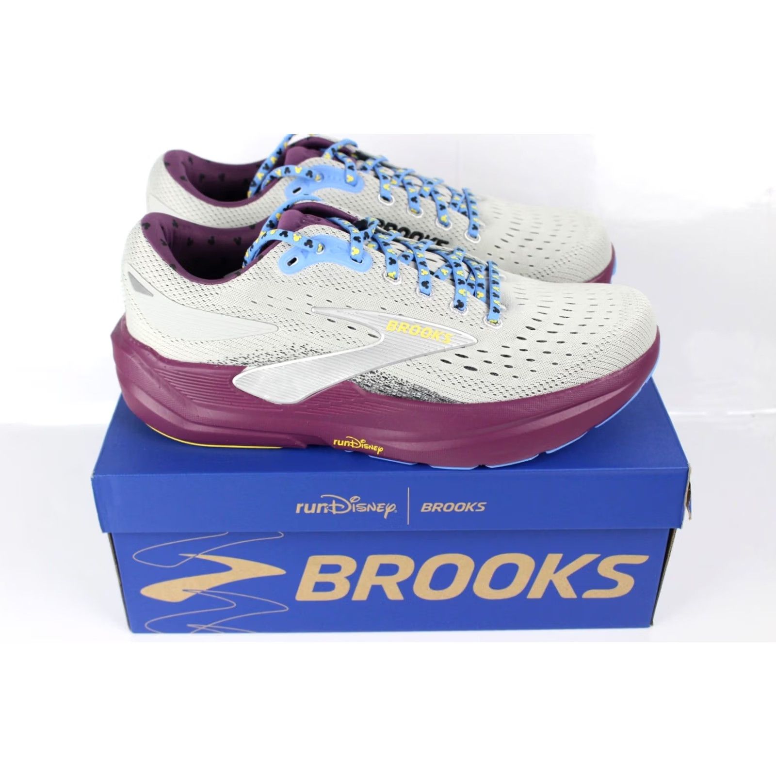 Brooks Brooks Ghost Max 3 Wine & Dine 2025 Women's Size 11.5 Grey Athletic Shoe Size US 10 / IT 40 - 2 Thumbnail