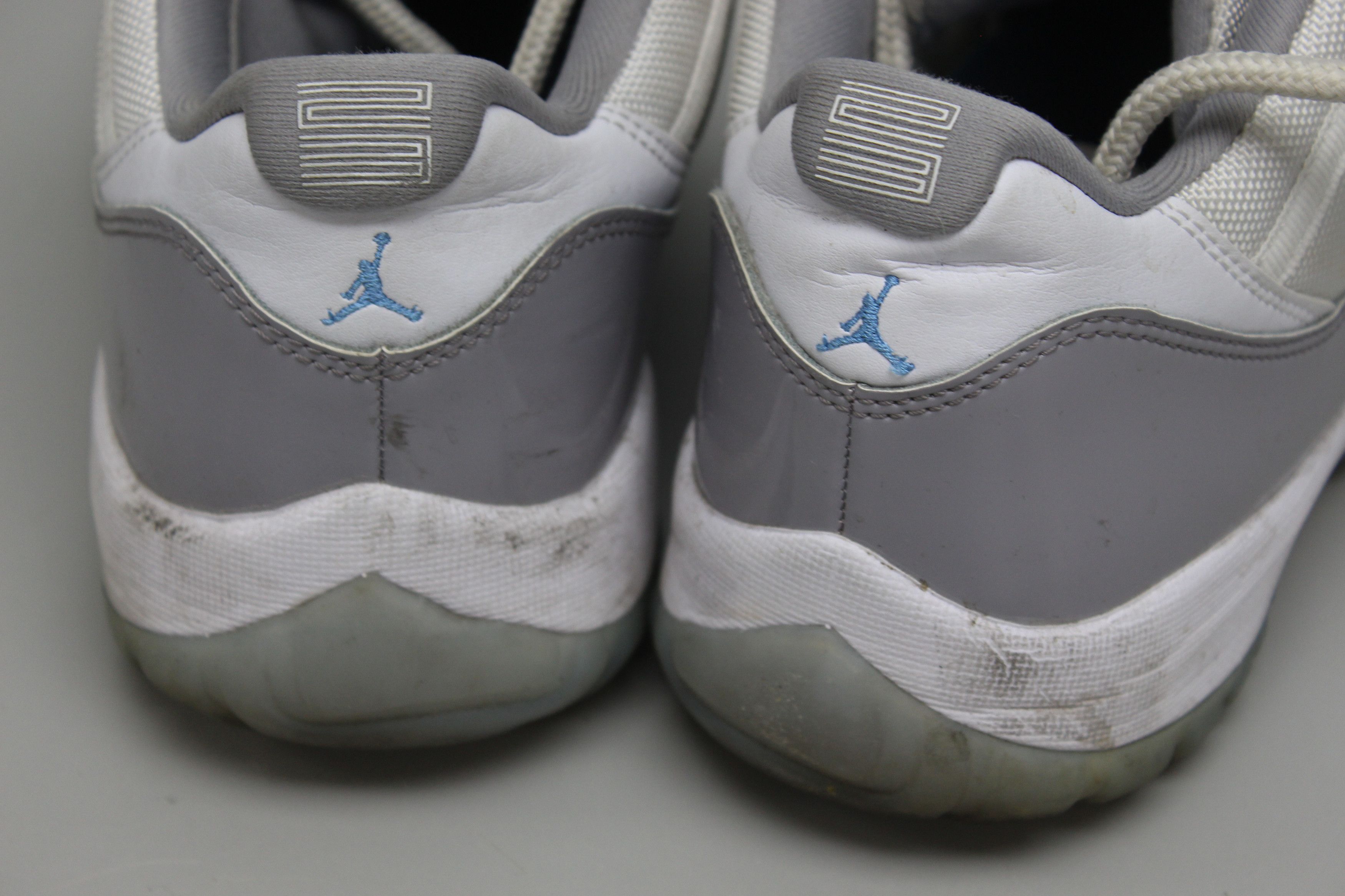 Jordan Brand Air Jordan 11 Retro Low Cement Gray Sz 11 Size US 11 / EU 44 - 4 Thumbnail