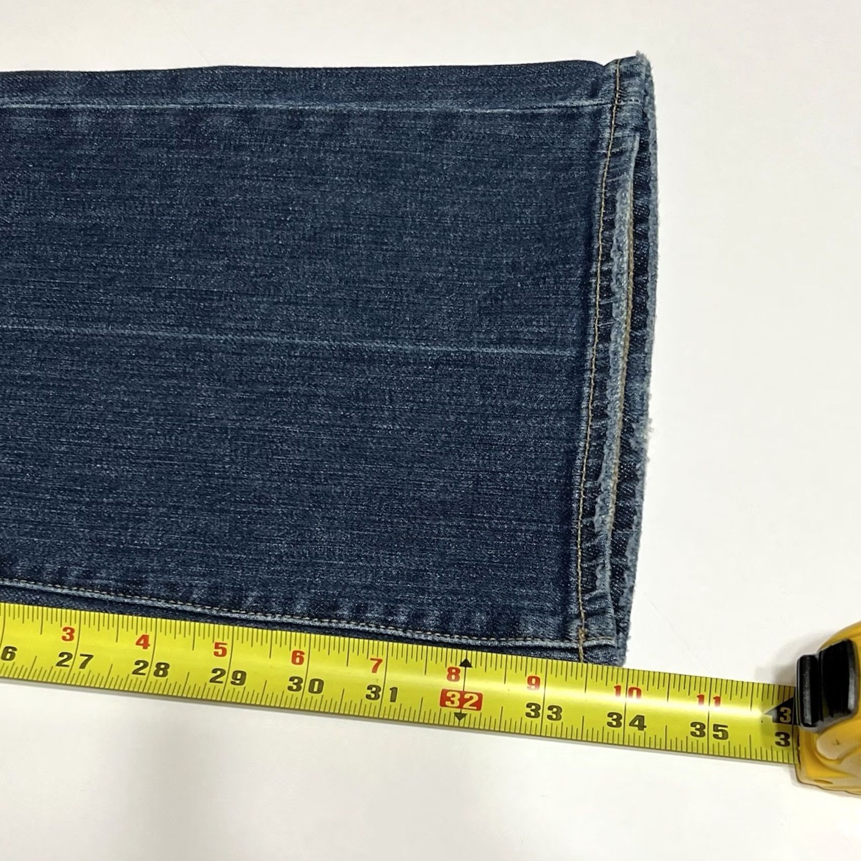 Paige Paige Jeans Womens Bootcut 5-Pocket Distressed Blue 32x34 Regular Size 30" / US 8 / IT 44 - 6 Thumbnail