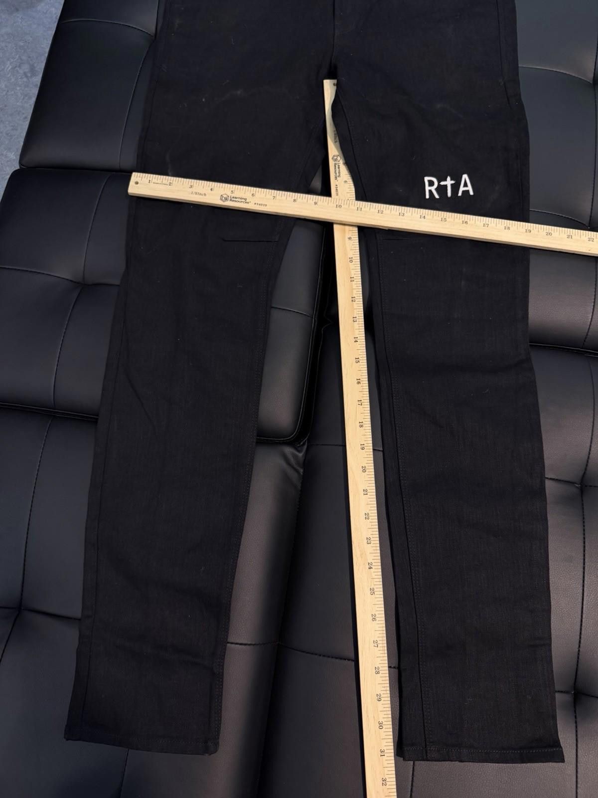 Rta RTA Men's Denim Jeans Black Size 34 $350 Retail Size US 34 / EU 50 - 7 Thumbnail