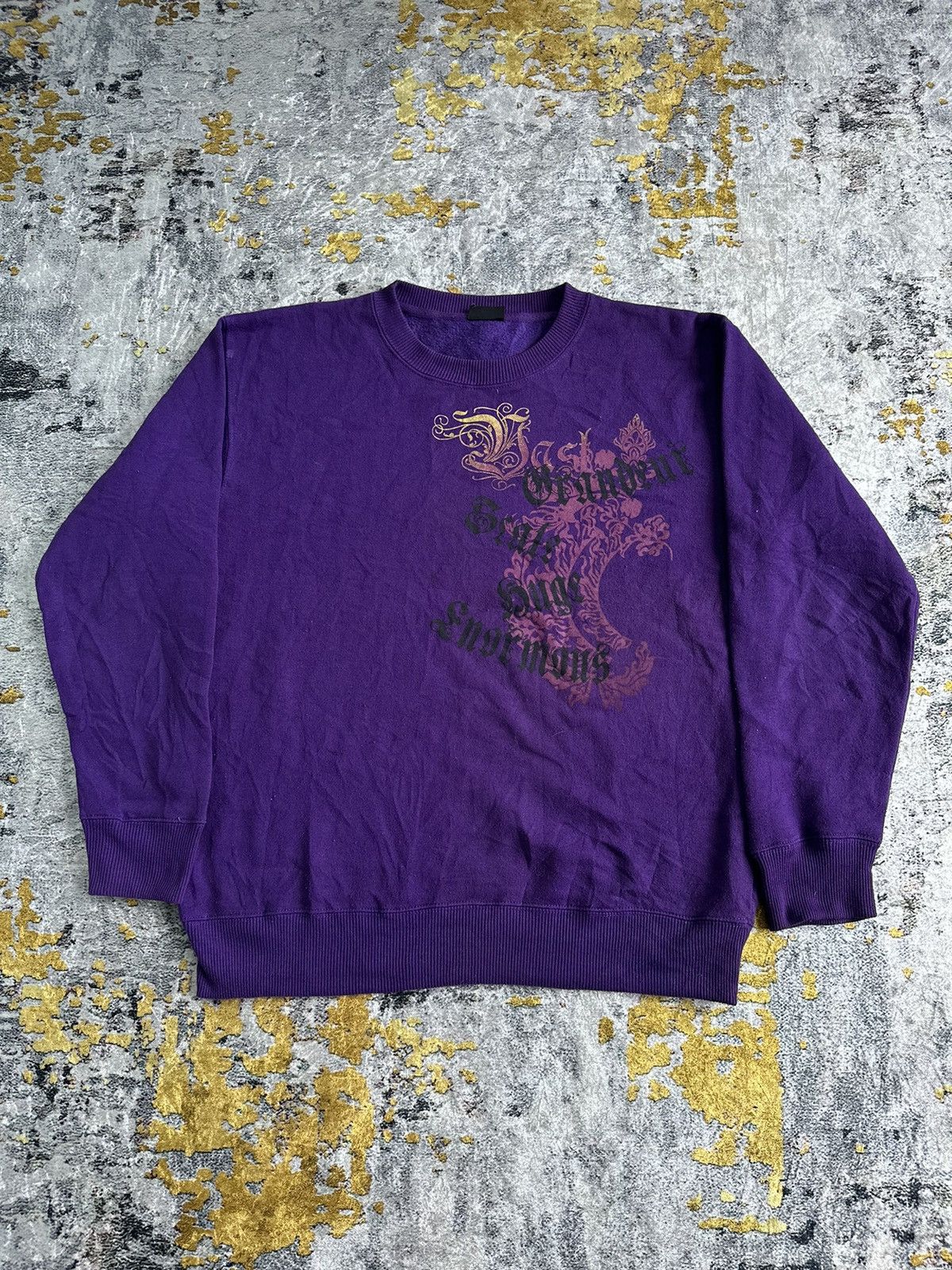 Beauty Beast × If Six Was Nine × Japanese Brand CRAZY Y2K TRIBAL SKULL SWEATSHIRT IFSIXWASNINE STYLED Size US L / EU 52-54 / 3 - 1 Thumbnail