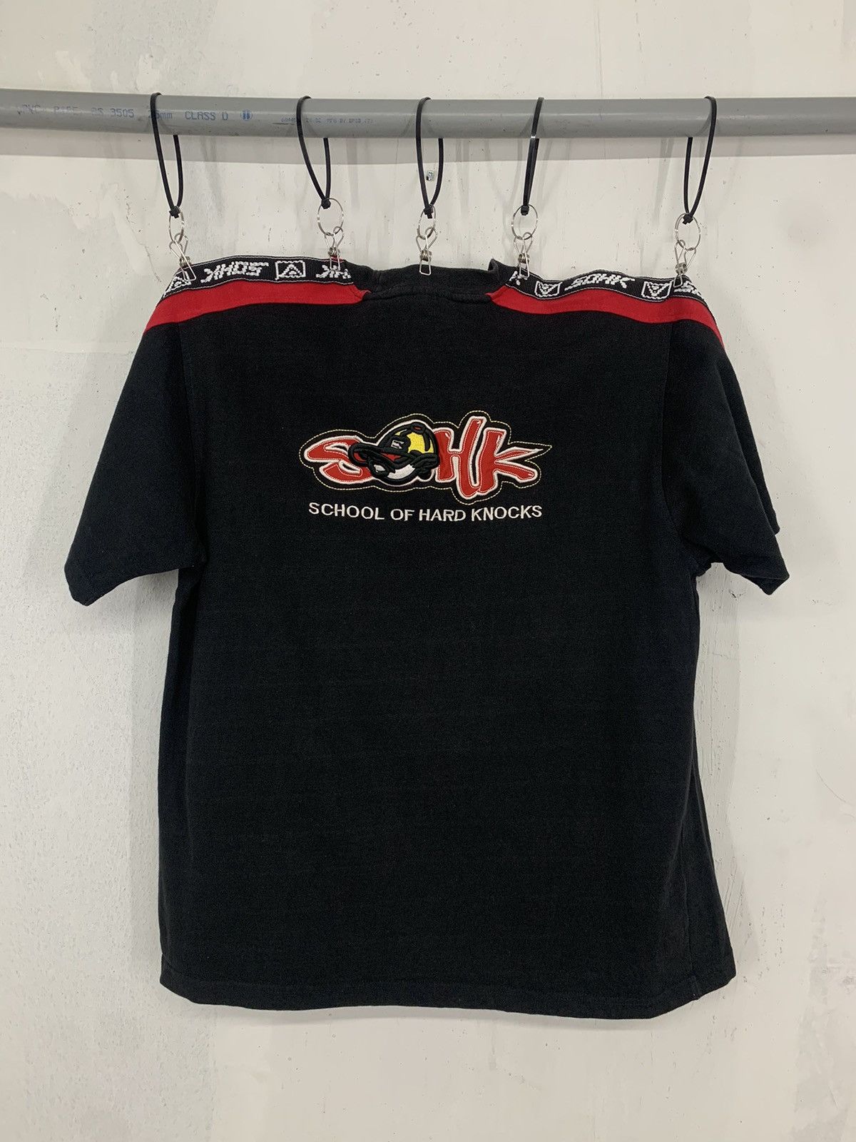JNCO School Of Hard Knock Embroidery Y2K Hip Hop Style Baggy Size US L / EU 52-54 / 3 - 3 Thumbnail