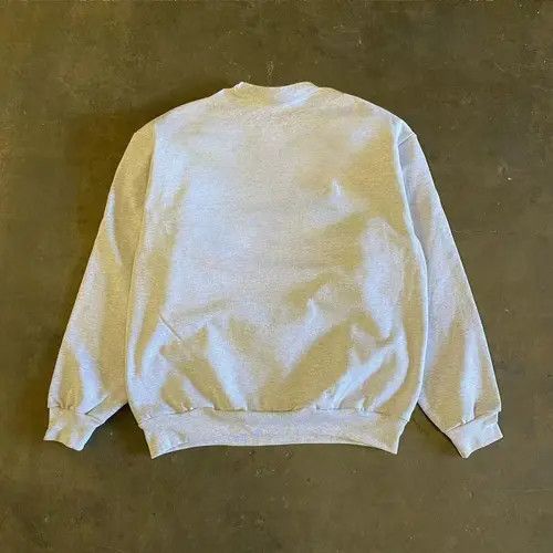 Japanese Brand × Vintage Grey vintage washed cat print oversized sweatshirt Size US L / EU 52-54 / 3 - 4 Thumbnail