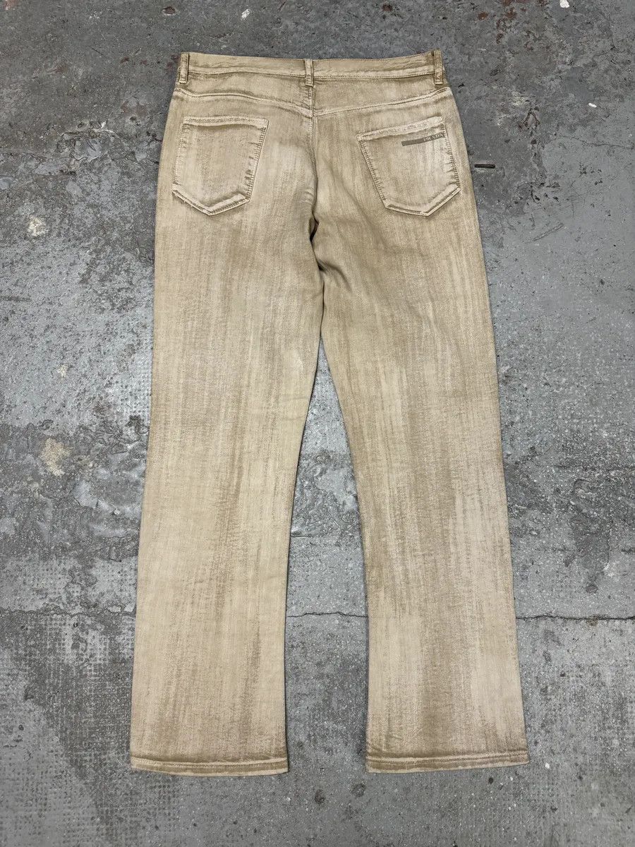 Prada SS2007 Prada Creamy Painted Effect Denim Pants Size US 31 - 4 Thumbnail
