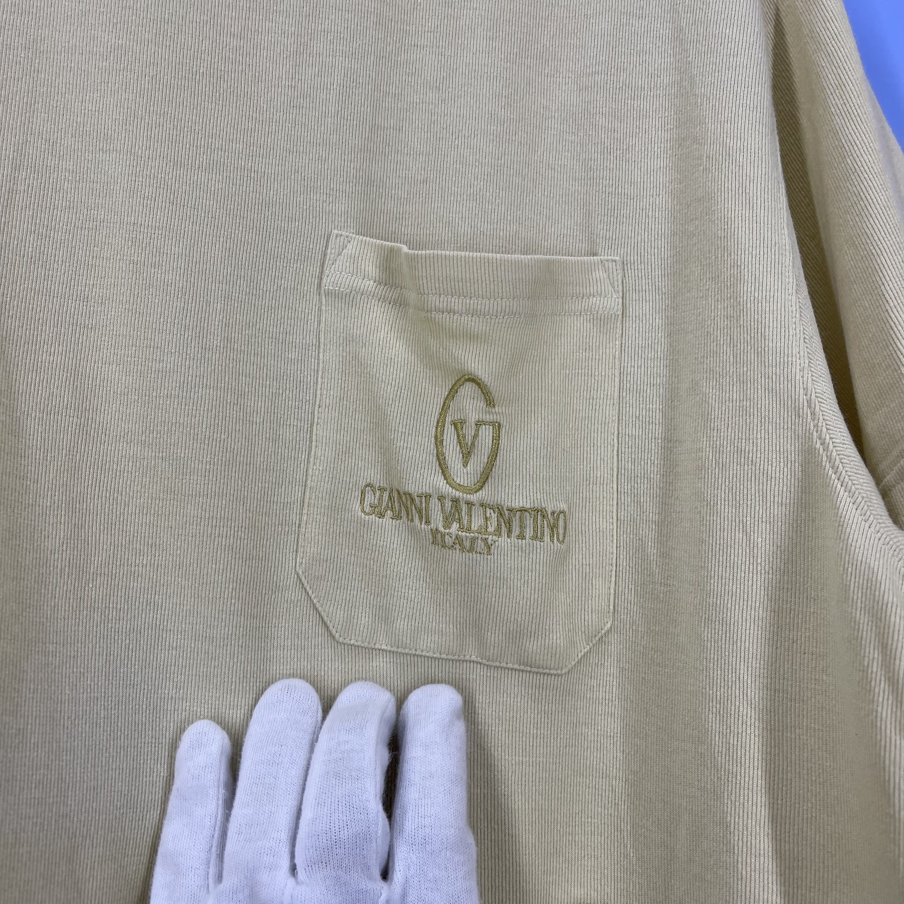 Gianni Valentino GIANNI VALENTINO Single Pocket T Shirt #1762/07 Size US L / EU 52-54 / 3 - 3 Thumbnail