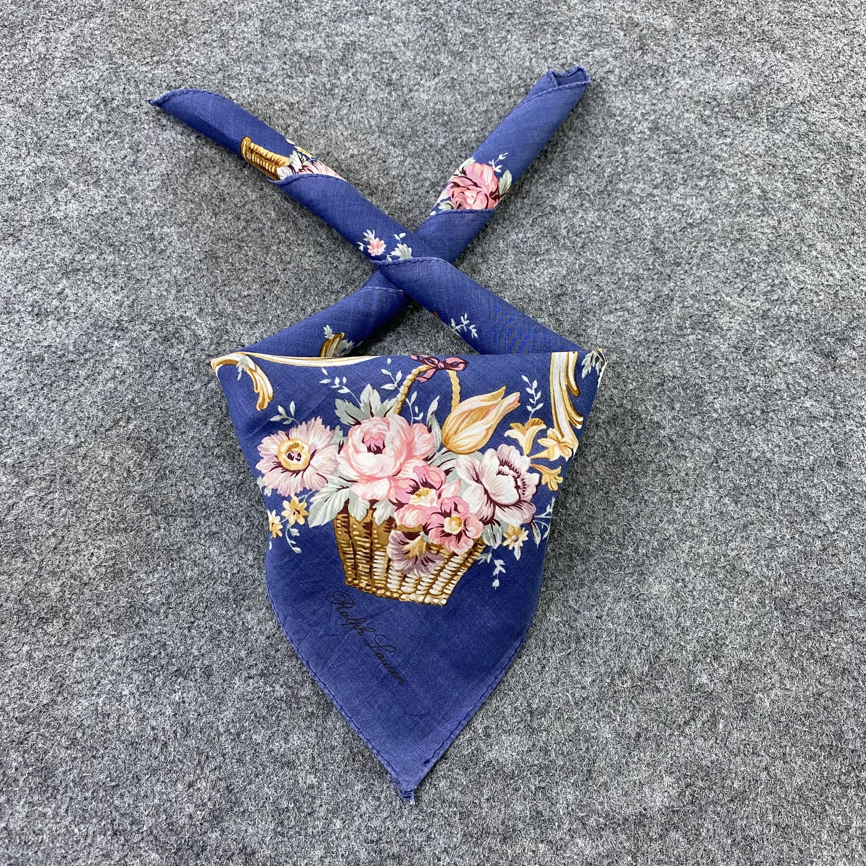 Ralph Lauren Ralph Lauren Handkerchief Neckerchief Bandana-B1661 Size ONE SIZE - 2 Thumbnail