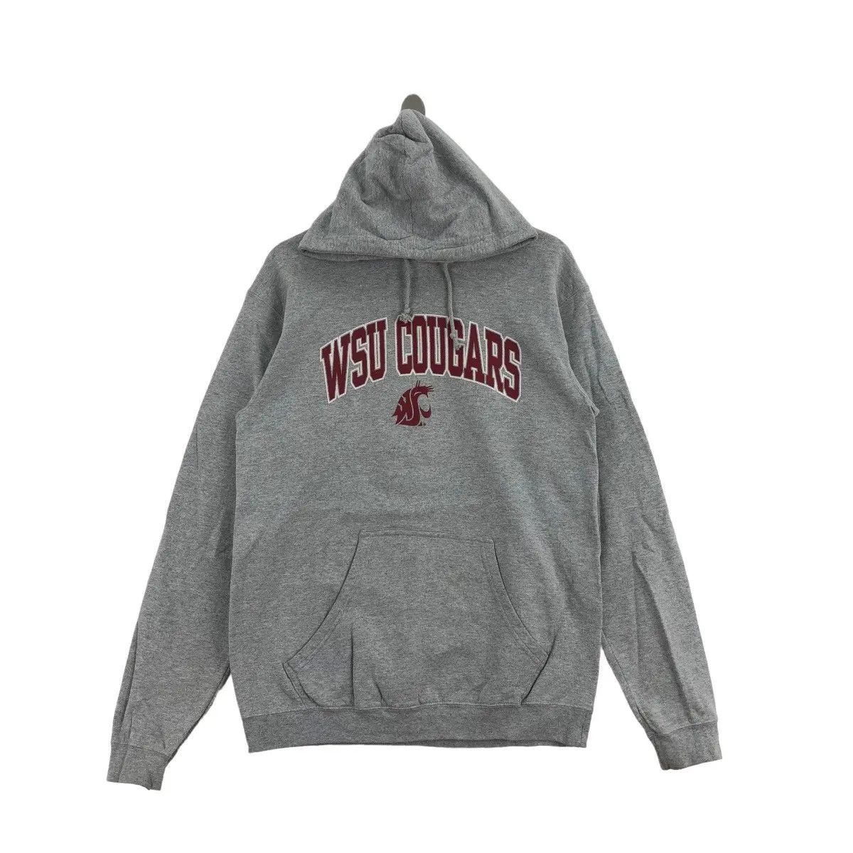Vintage Vtg WSU COUGARS UNIVERSITY Washington Hoodie Size US M / EU 48-50 / 2 - 1 Thumbnail