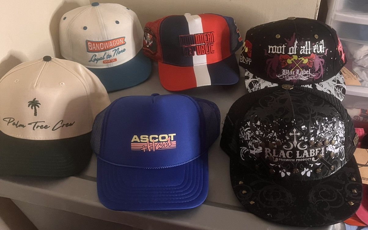 NEFF 6 street streetwear snapback hat bundle blac label ascot Size ONE SIZE - 1 Thumbnail