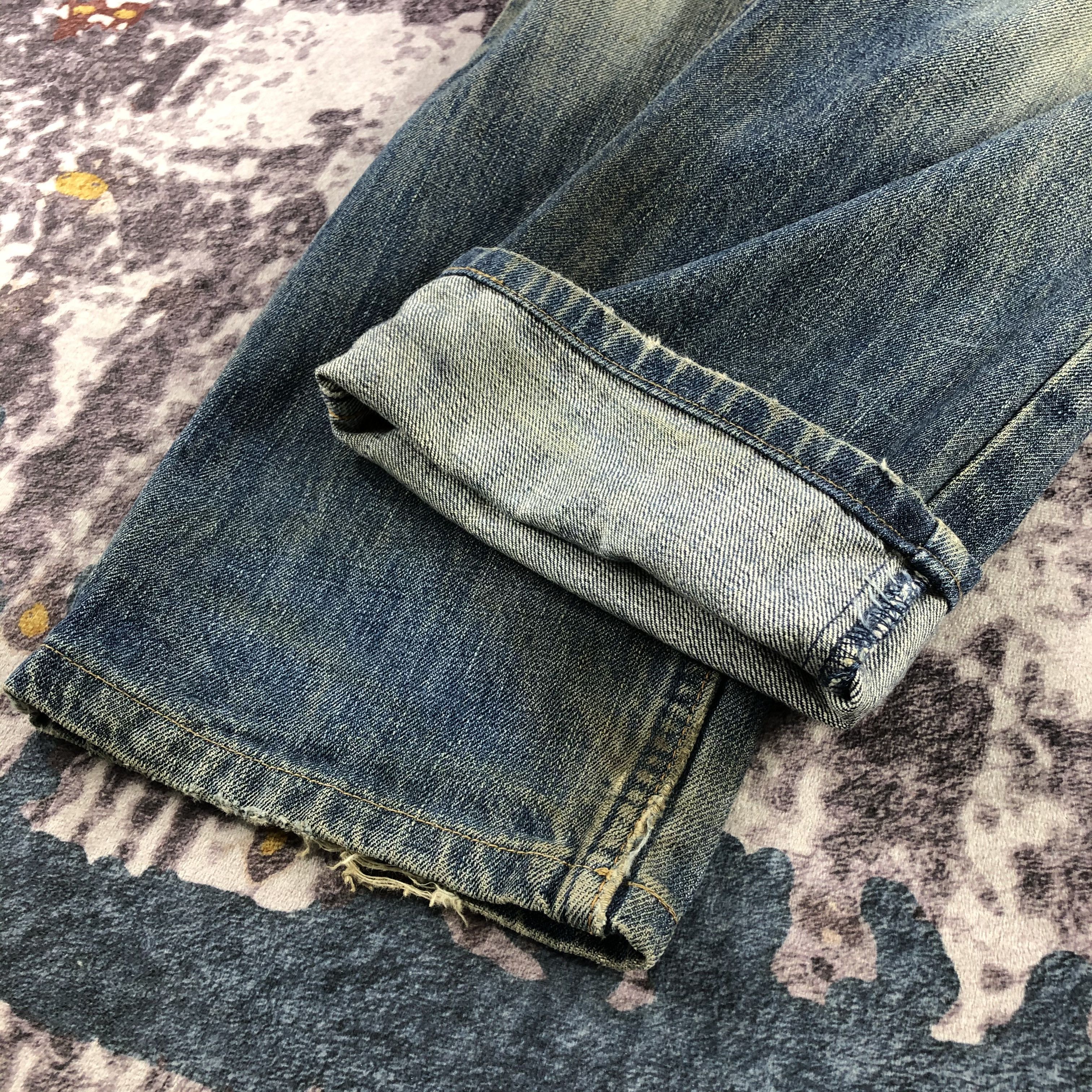 Levi's Vintage 90s Blue Wash Levis 607 Orange Tab Jeans-JM2759 Size US 32 / EU 48 - 8 Thumbnail