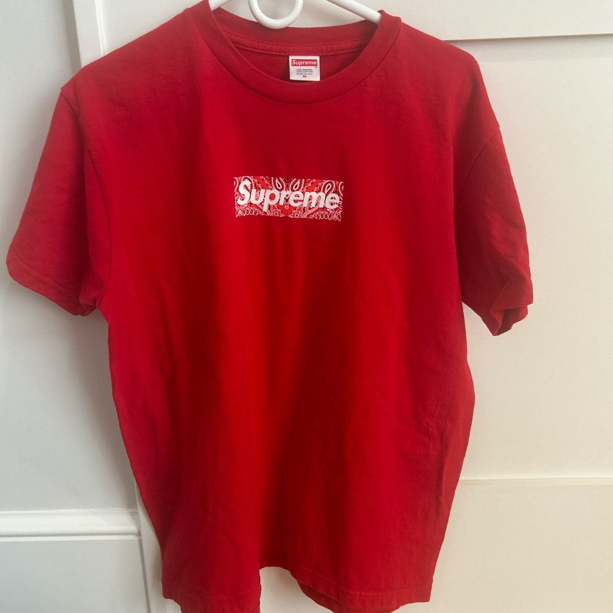 Supreme Box Logo tee tシャツ XL 赤　RED Supreme Mens Short Sleeve Red on Red Tonal Box Logo Tee T