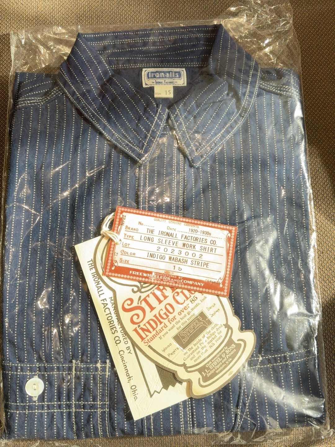 Freewheelers Freewheelers Wabashi Shirt 1920s Style Size US S / EU 44-46 / 1 - 1 Thumbnail