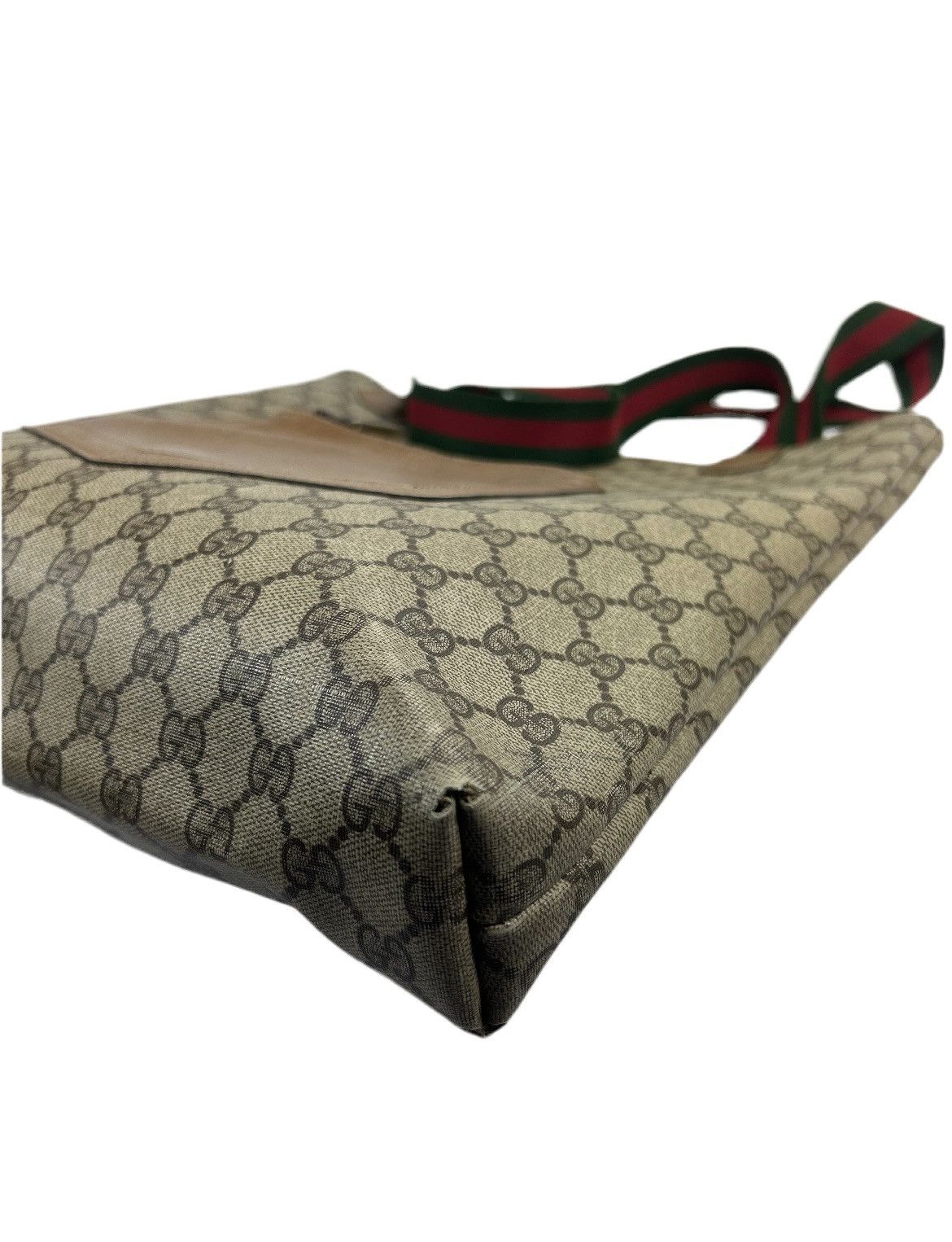 Gucci Gucci GG Monogram Leather Tote Bag Size ONE SIZE - 4 Thumbnail