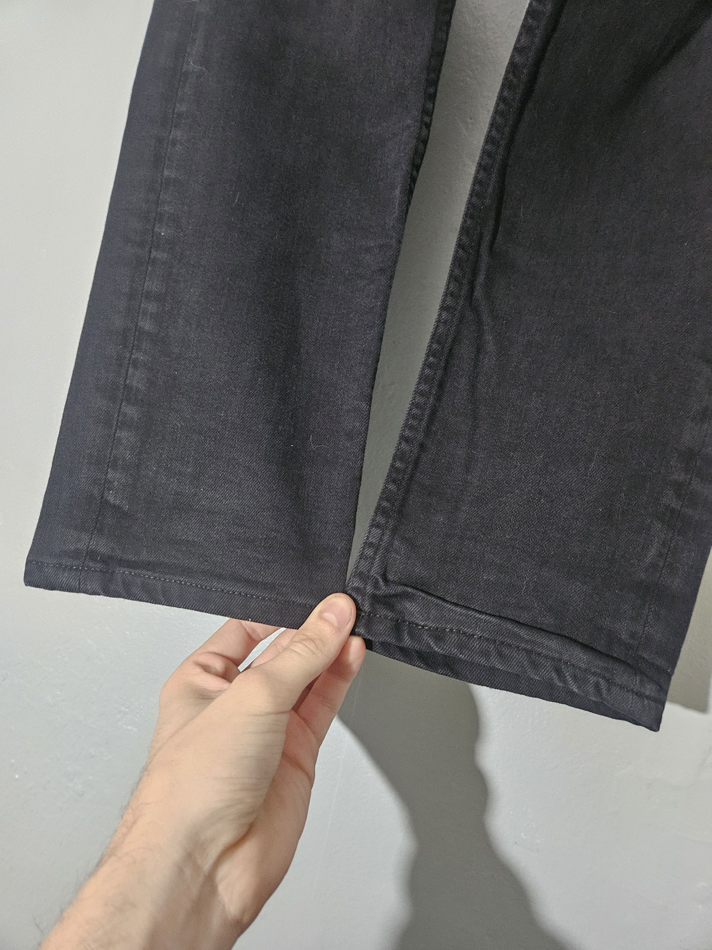 Acne Studios Town Stay Cash Black Denim Jeans Size US 32 / EU 48 - 3 Thumbnail