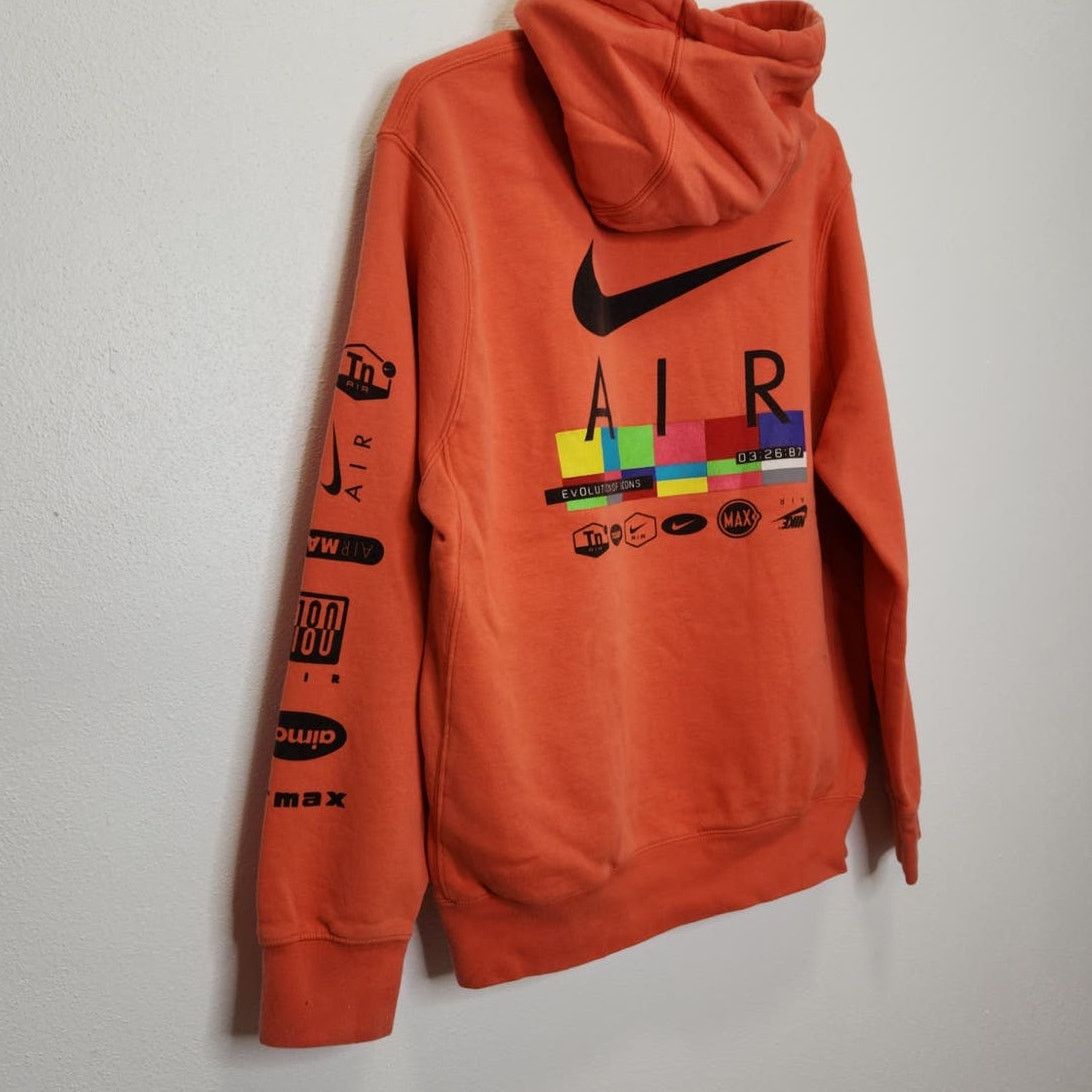 Nike Nike Air y2K Swoosh Spellout Double Sided Art Small Hoodie Size US S / EU 44-46 / 1 - 5 Thumbnail