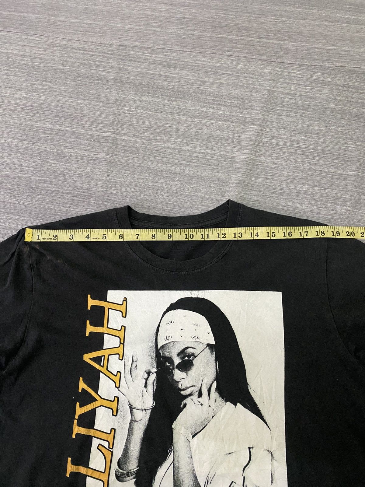 Rap Tees × Vintage Aaliyah Solo Rappers Singer Tees Size US XL / EU 56 / 4 - 13 Thumbnail