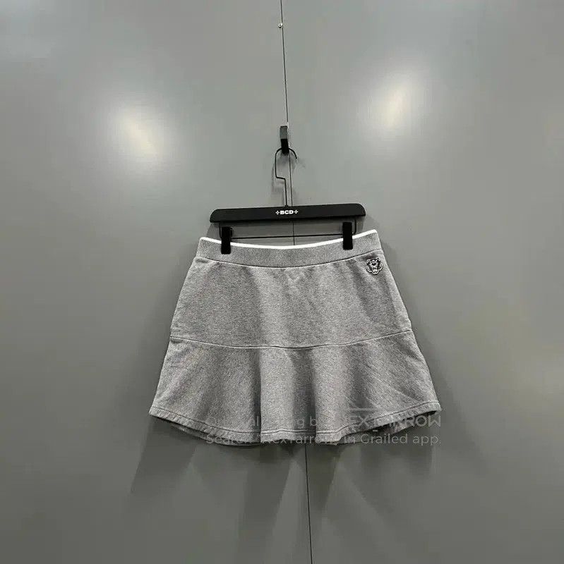 Kenzo KENZO Grey Cotton Summer Skirt for Women . Size 28" / US 6 / IT 42 - 1 Thumbnail