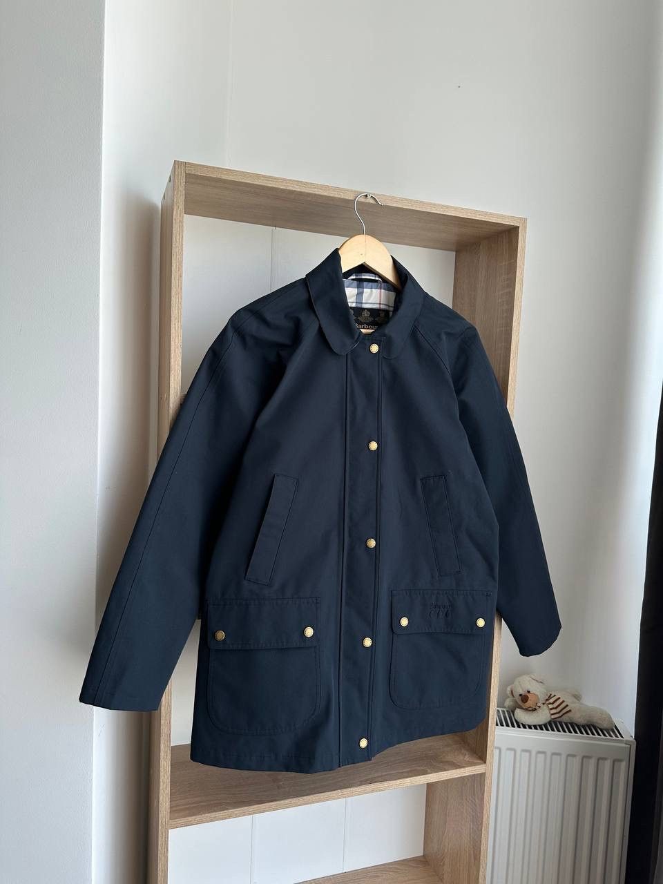 Barbour × Vintage Vintage Barbour Flurry Blue Weather Comfort Jacket Size US M / EU 48-50 / 2 - 1 Thumbnail
