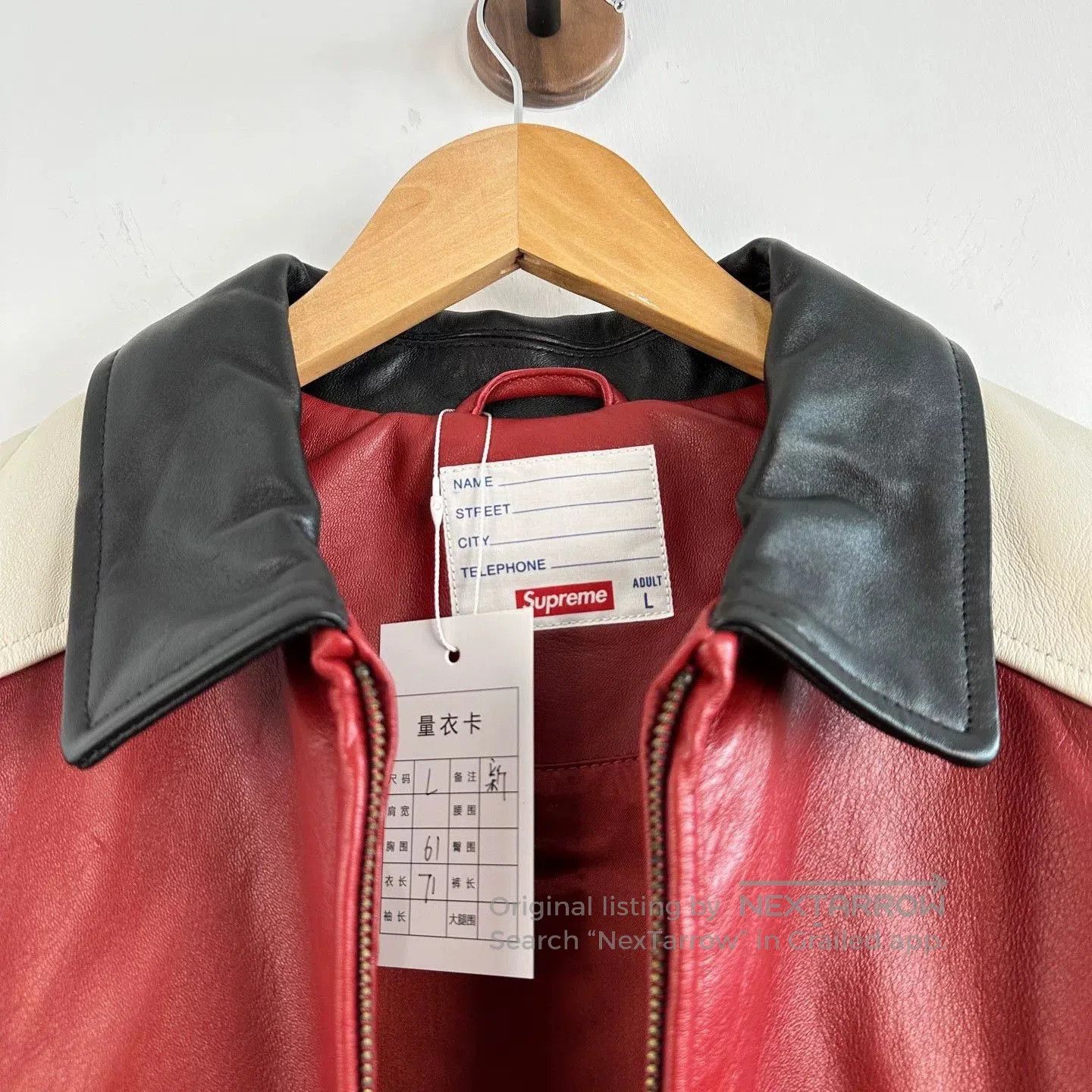 Supreme Supreme Studded Arc Leather Jacket. Size US L / EU 52-54 / 3 - 3 Thumbnail