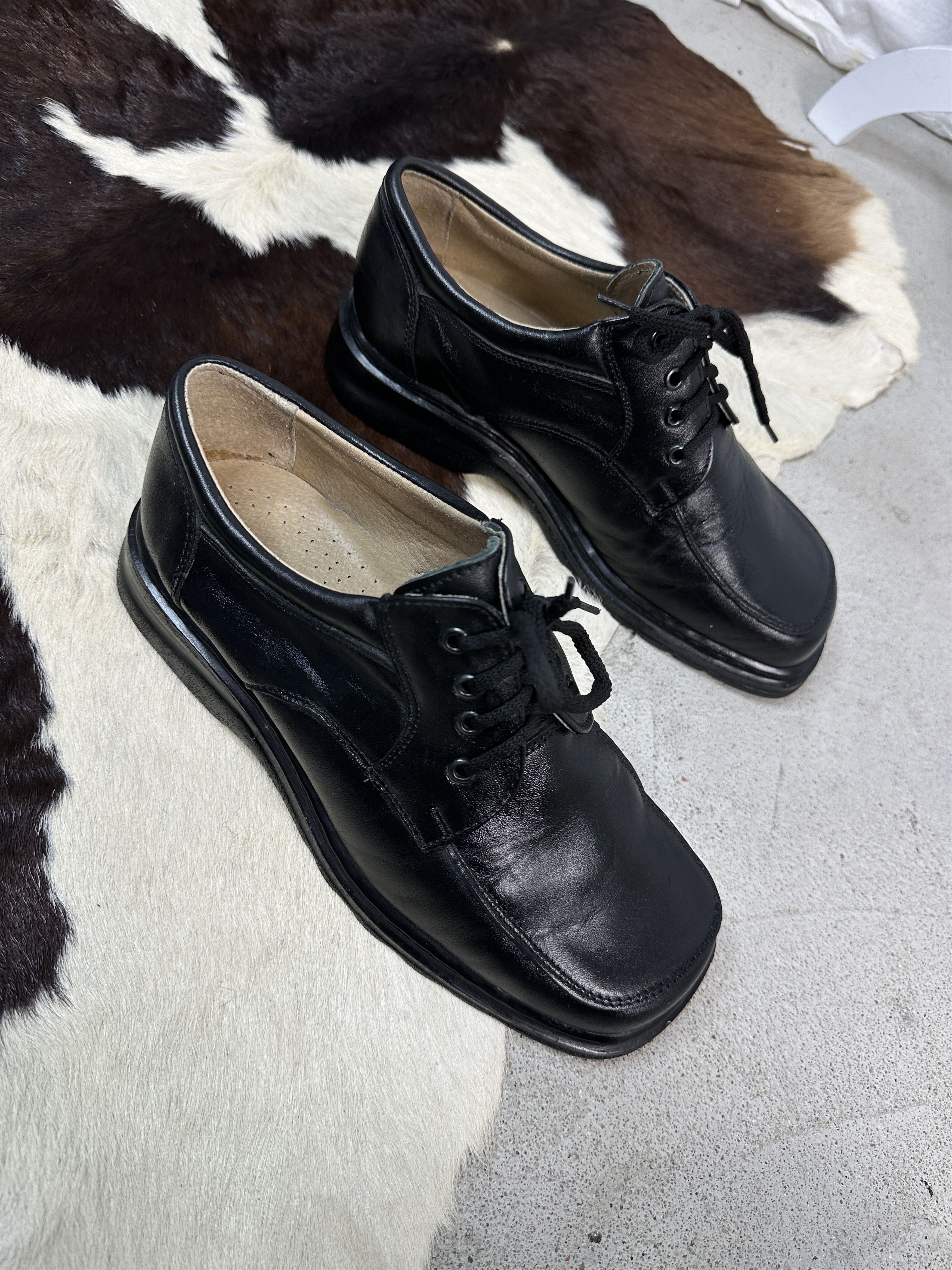 靴 archive made in italy square-toe shoes CHIKO Marilyn Square Toe Block Heels Clogs/Mules Shoes