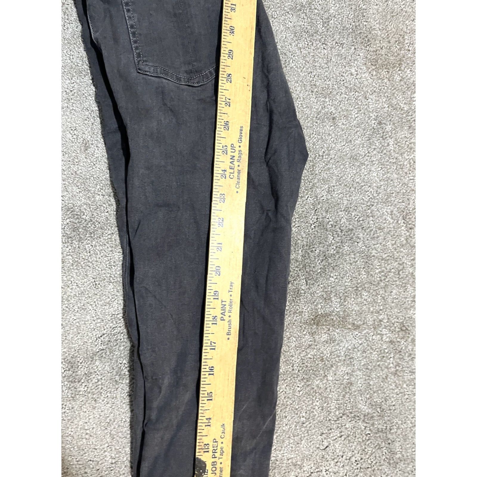 Rag & Bone rag & bone Jeans Womens 27 Black 10 inch Capri Crop Dark Wash USA Made Size 27" / US 4 / IT 40 - 7 Thumbnail