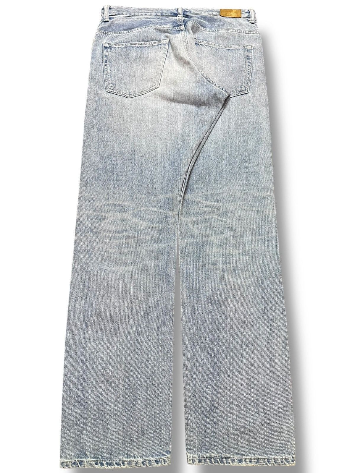 Japanese Brand Vintage Japanese Brand Selvedge Faded Grunge Denim Size US 29 - 6 Thumbnail