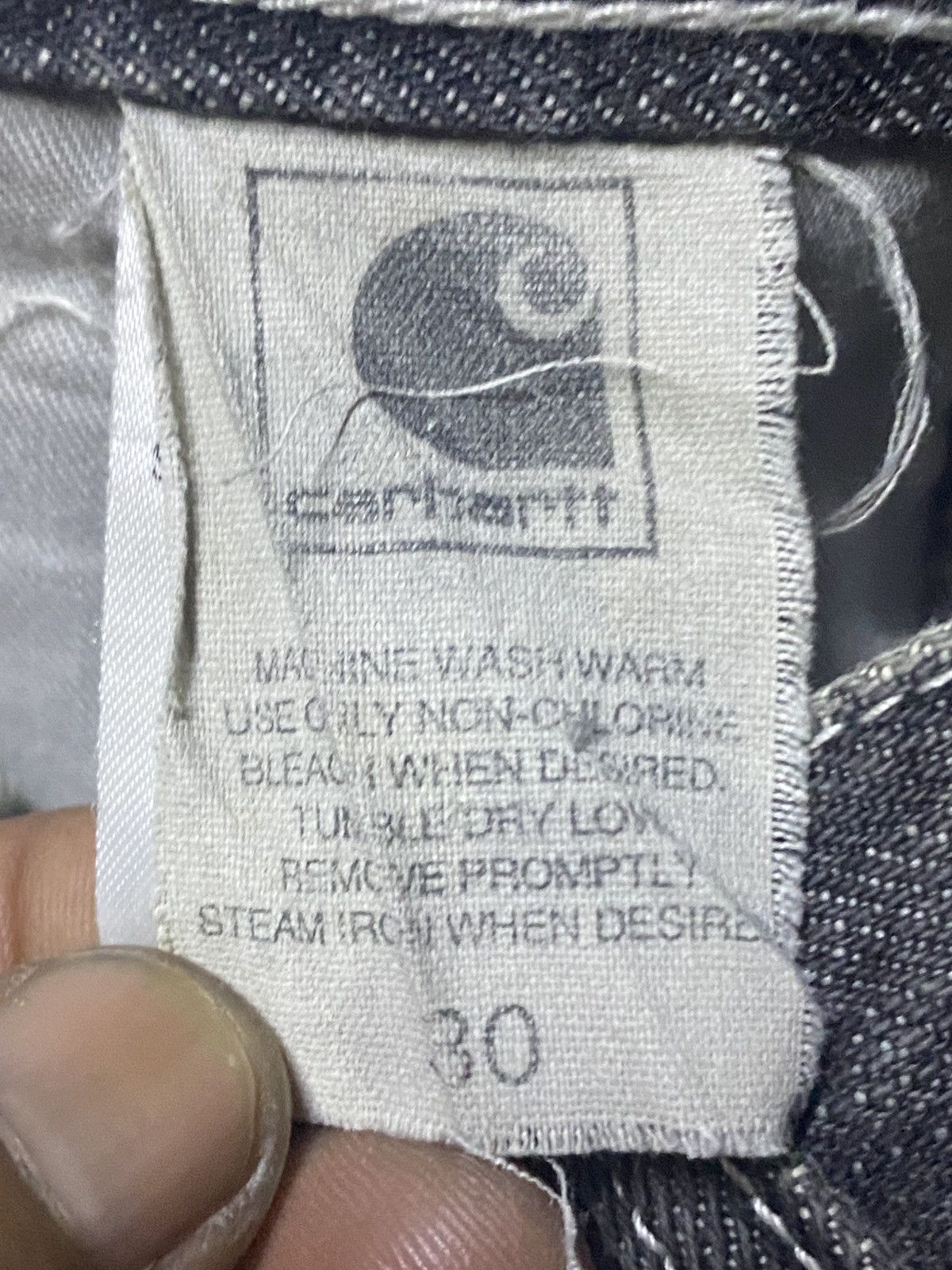 Carhartt Carhatt Cropped Cargo Pants Denim Size US 30 / EU 46 - 16 Thumbnail