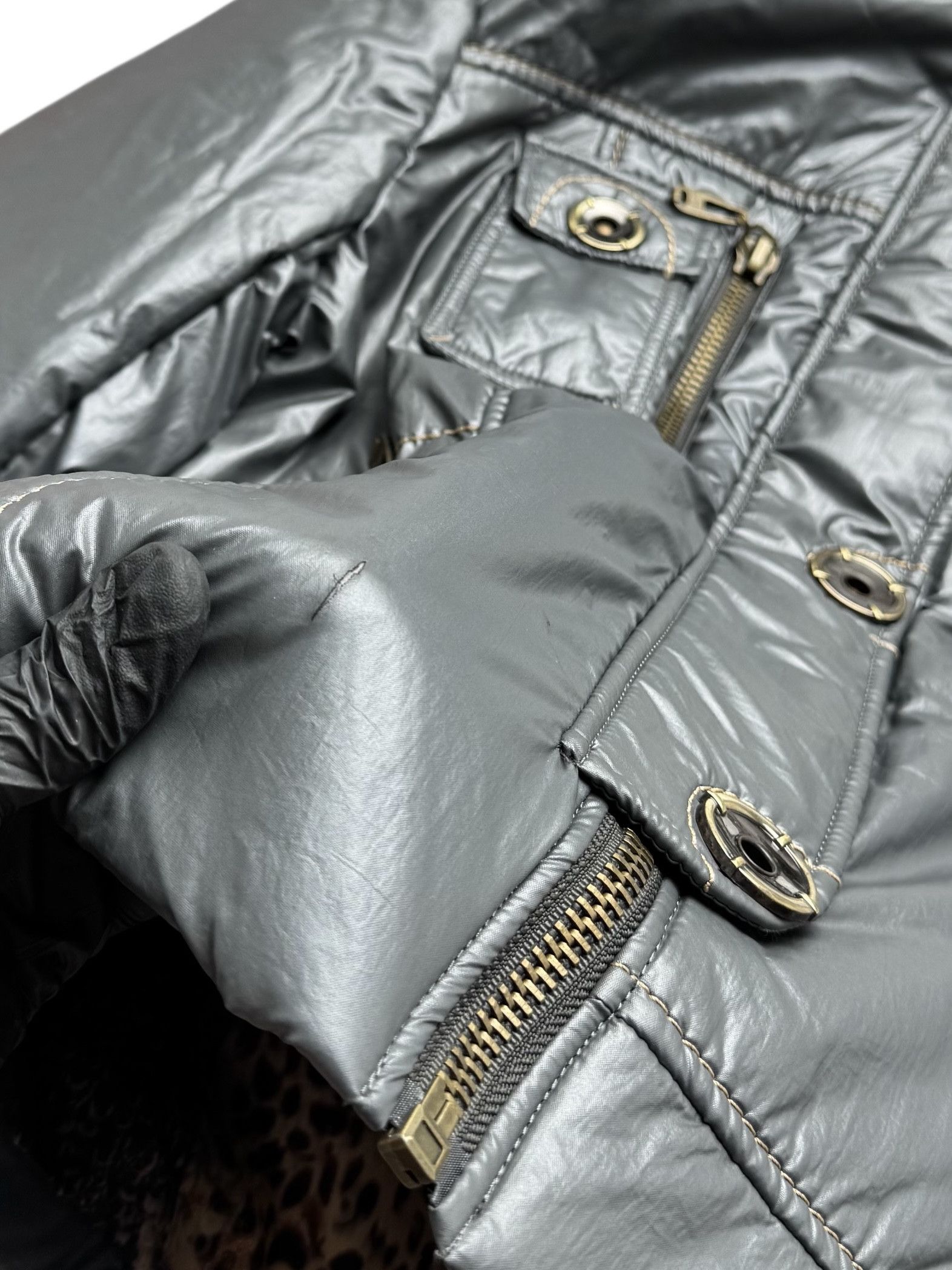 Vintage Y2K Cropped Jacket(V242) Size M / US 6-8 / IT 42-44 - 5 Thumbnail