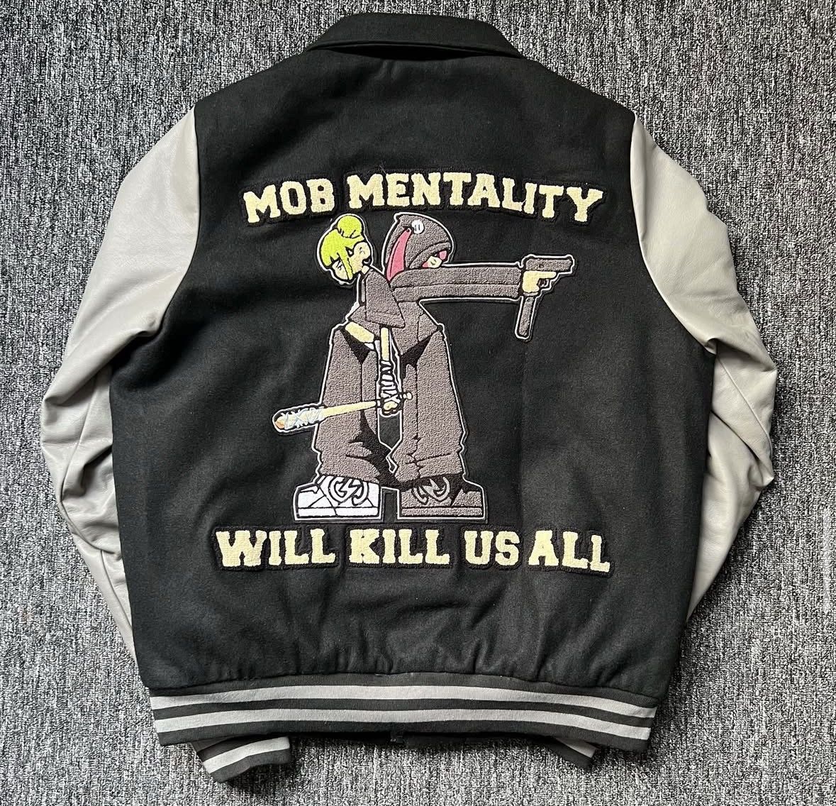 Other Stitch.lc MOBMENTALITY Varsity Jacket Size US M / EU 48-50 / 2 - 1 Thumbnail