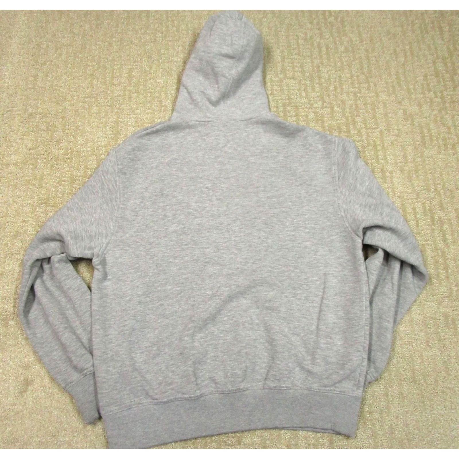 Nike VINTAGE Nike Hoodie Men Medium Gray Sweatshirt Pullover Center Logo Y2K 00s Gym Size US M / EU 48-50 / 2 - 4 Thumbnail