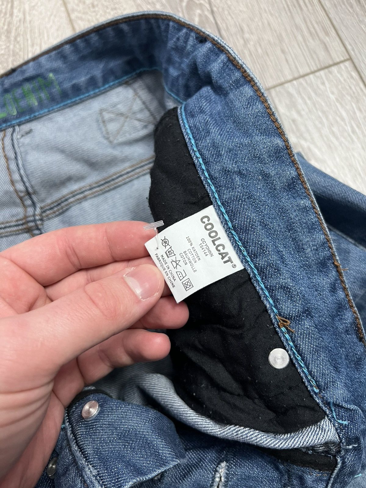 Other Y2K Jeans Crazy Fit Denim Pants 2000s Slim Size US 34 / EU 50 - 9 Thumbnail