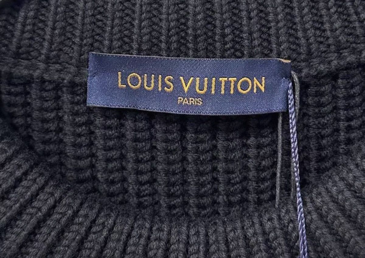 Louis Vuitton Louis Vuitton Monogram L Fur Crew Neck Sweater Size US L / EU 52-54 / 3 - 5 Thumbnail