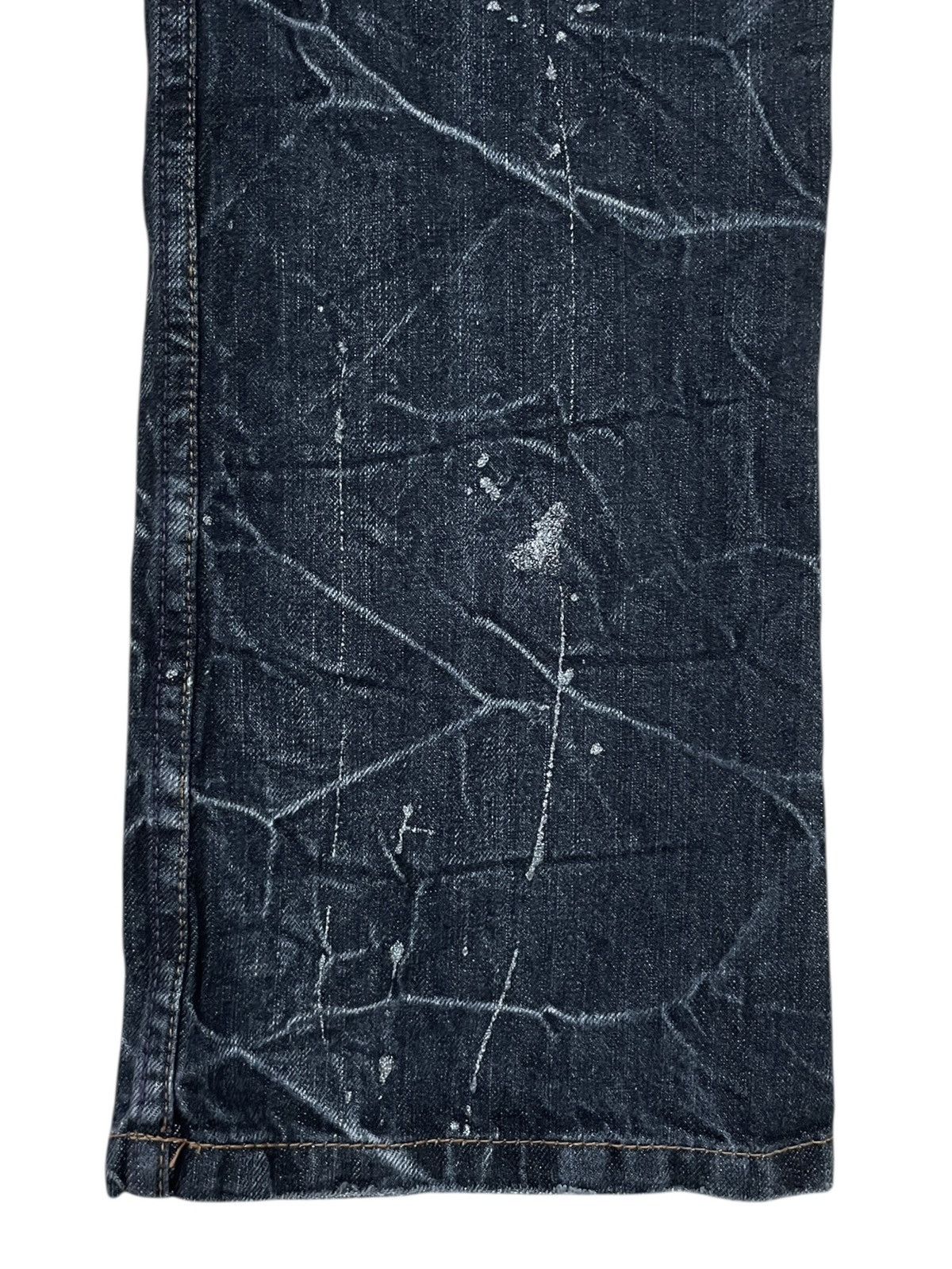 Japanese Brand × Le Grande Bleu (L.G.B.) Vintage Japanese Brand Nylaus Double Waist Jeans 2000s Size US 29 - 5 Thumbnail