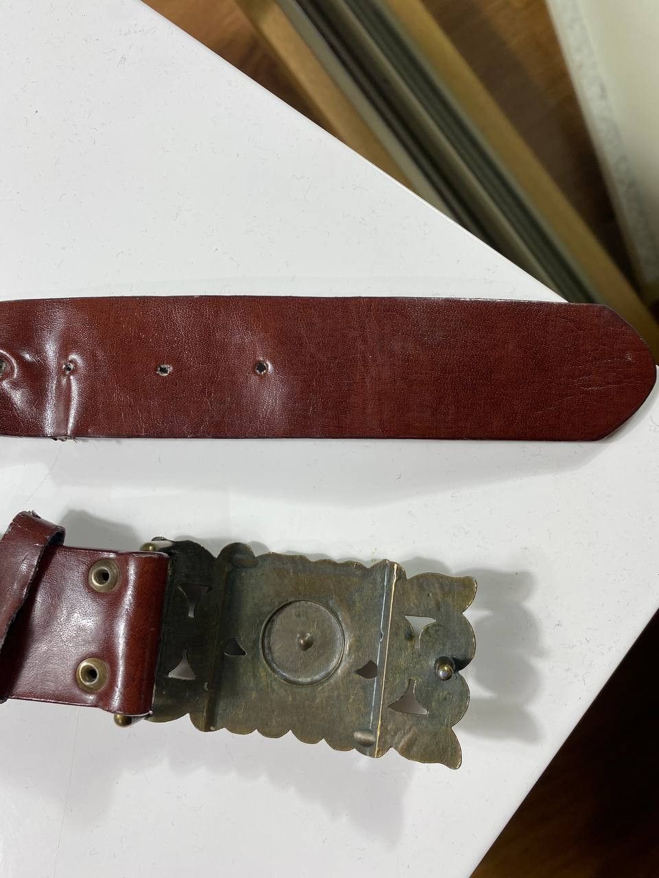 Vintage CRAZY Y2K Japanese style Big Buckle Belt Size ONE SIZE - 13 Thumbnail